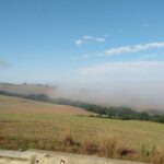 Neblina chegando nos lindos campos de Vila Velha / PR
